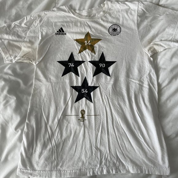 Adidas Germany MNT 2014 World Cup Champions tee - size M - Picture 1 of 4